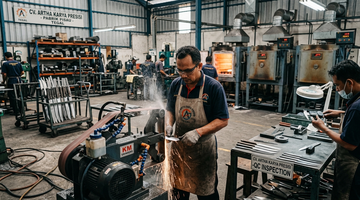 CV Artha Karya Presisi Tegal Workshop floor